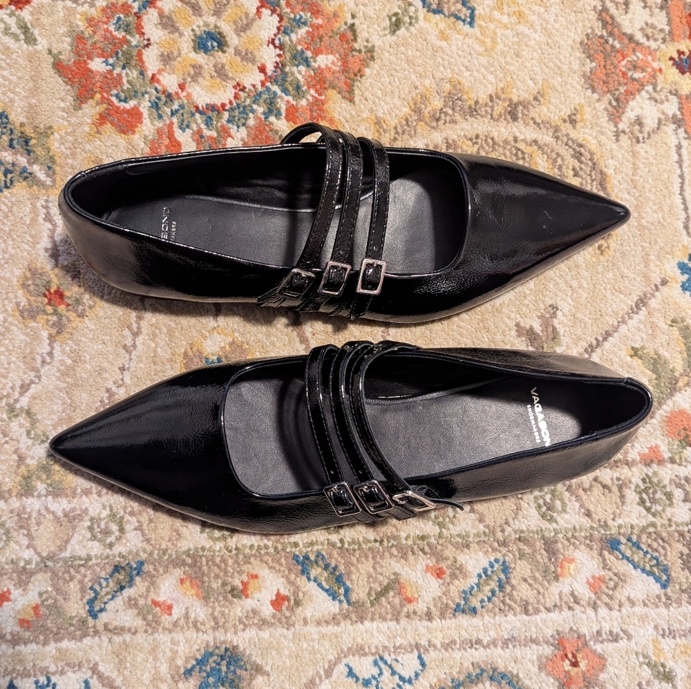 Vagabond Hermine pointed-toe buckle flats - Picture 5 of 11